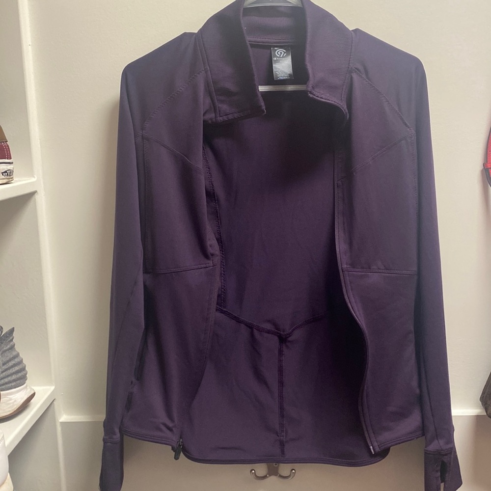 Dark Purple Workout Jacket